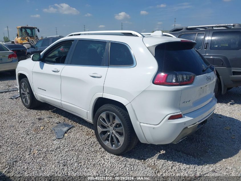 2019 JEEP CHEROKEE OVERLAND 4X4