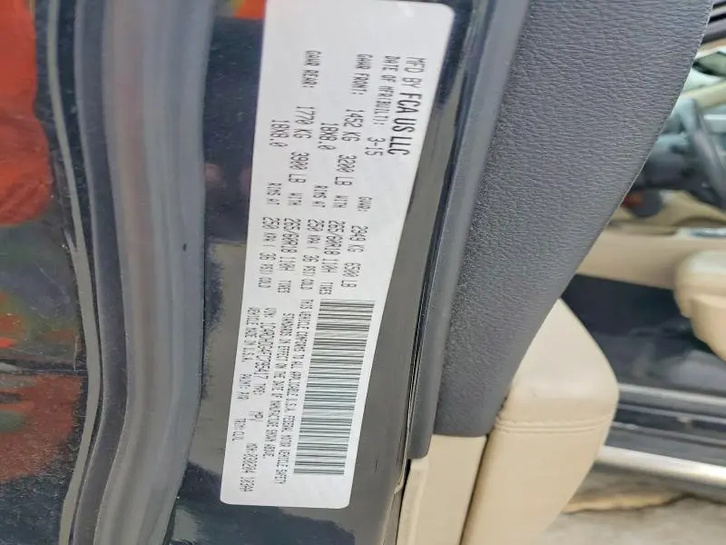 2015 DODGE DURANGO LIMITED  