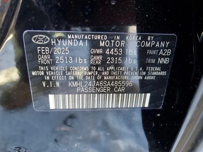 2025 HYUNDAI SONATA SE  