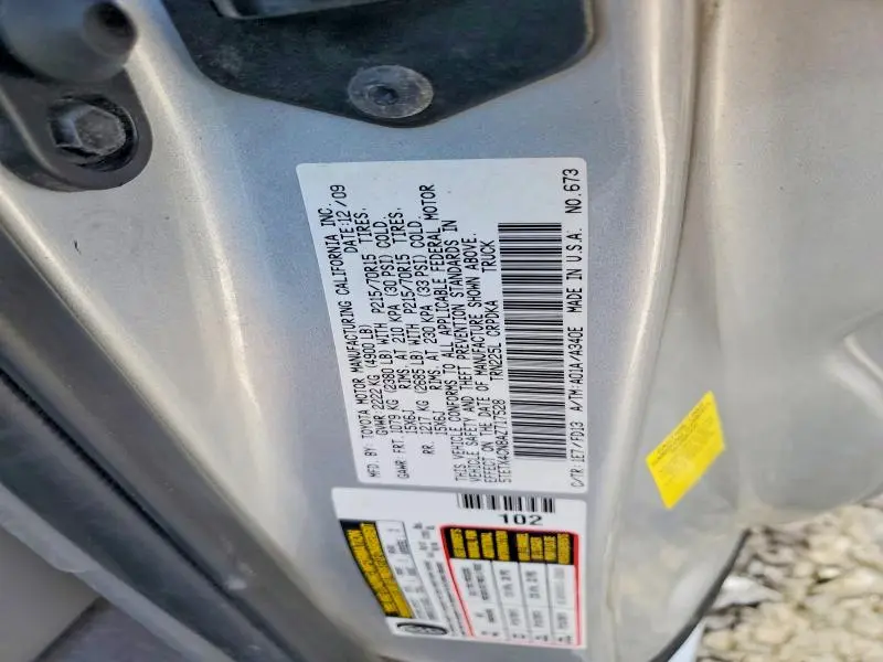 2010 TOYOTA TACOMA BASE  