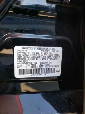 2019 INFINITI Q50 LUXE