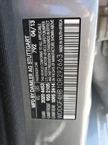 2013 MERCEDES-BENZ C 250  