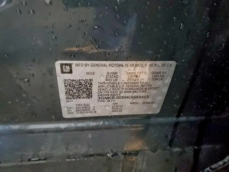 2019 CHEVROLET BLAZER RS  