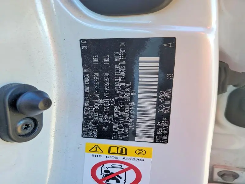 2017 LEXUS RX 350 BASE  