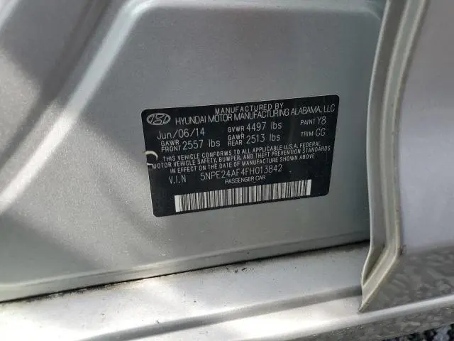 2015 HYUNDAI SONATA SE  