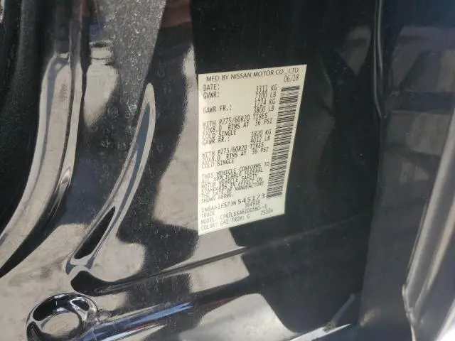 2018 NISSAN TITAN SV  