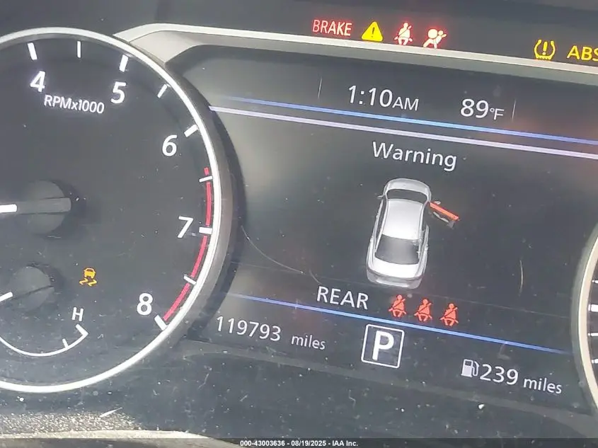 2023 NISSAN SENTRA SV XTRONIC CVT