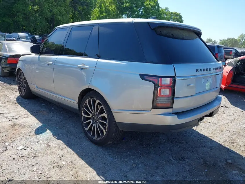 2017 LAND ROVER RANGE ROVER 5.0L V8 SUPERCHARGED