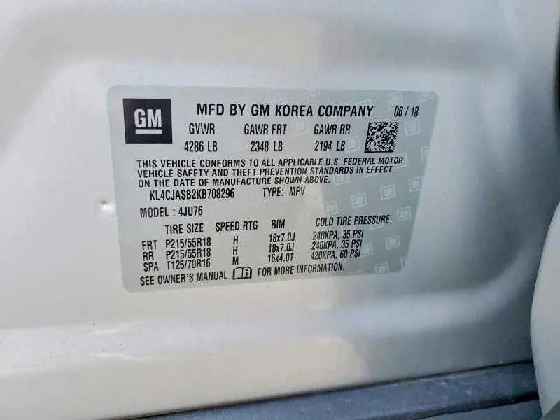 2019 BUICK ENCORE PREFERRED  