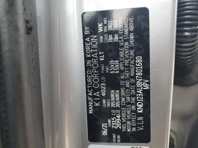 2022 KIA SOUL LX