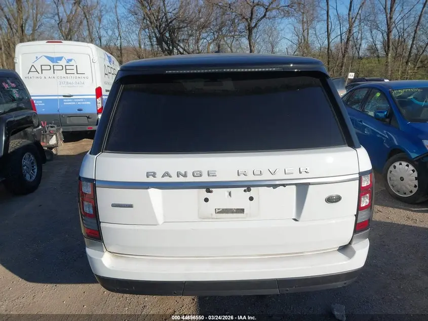 2016 LAND ROVER RANGE ROVER 3.0L V6 SUPERCHARGED HSE