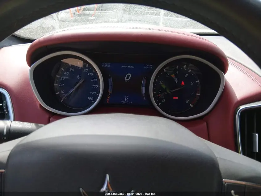 2018 MASERATI GHIBLI S