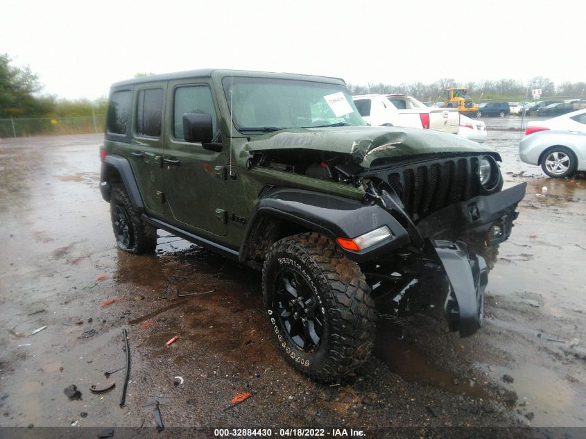 2021 JEEP WRANGLER UNLIMITED WILLYS