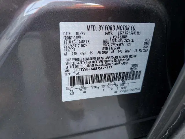 2025 FORD MAVERICK XLT  