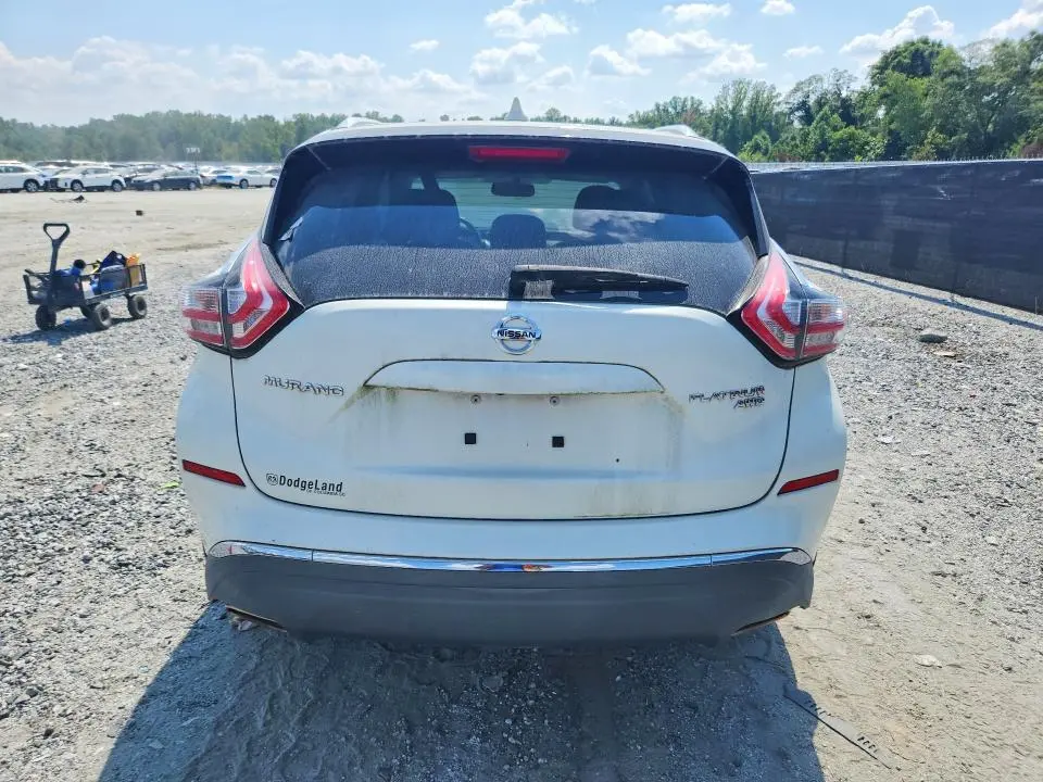 2016 NISSAN MURANO PLATINUM  