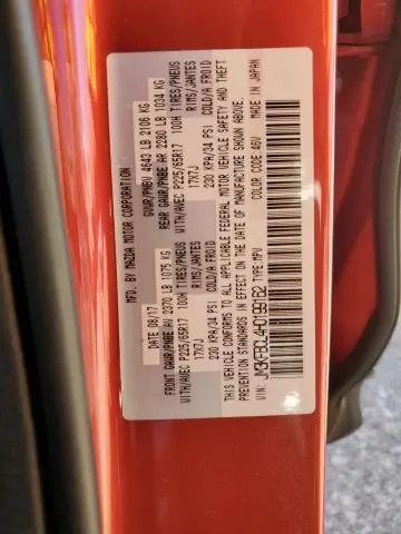 2017 MAZDA CX-5 TOURING  