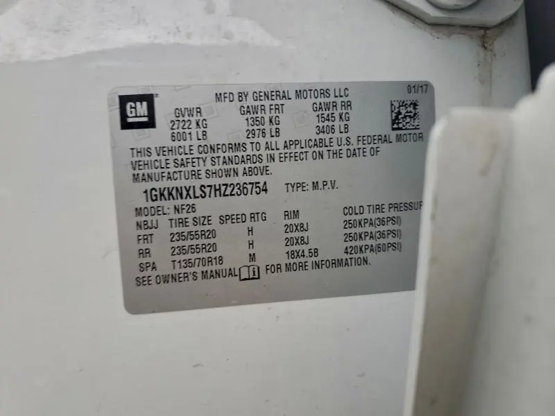 2017 GMC ACADIA DENALI  