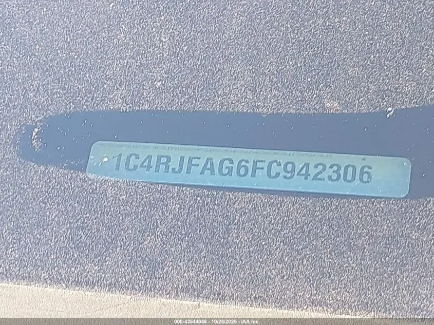 2015 JEEP GRAND CHEROKEE LAREDO