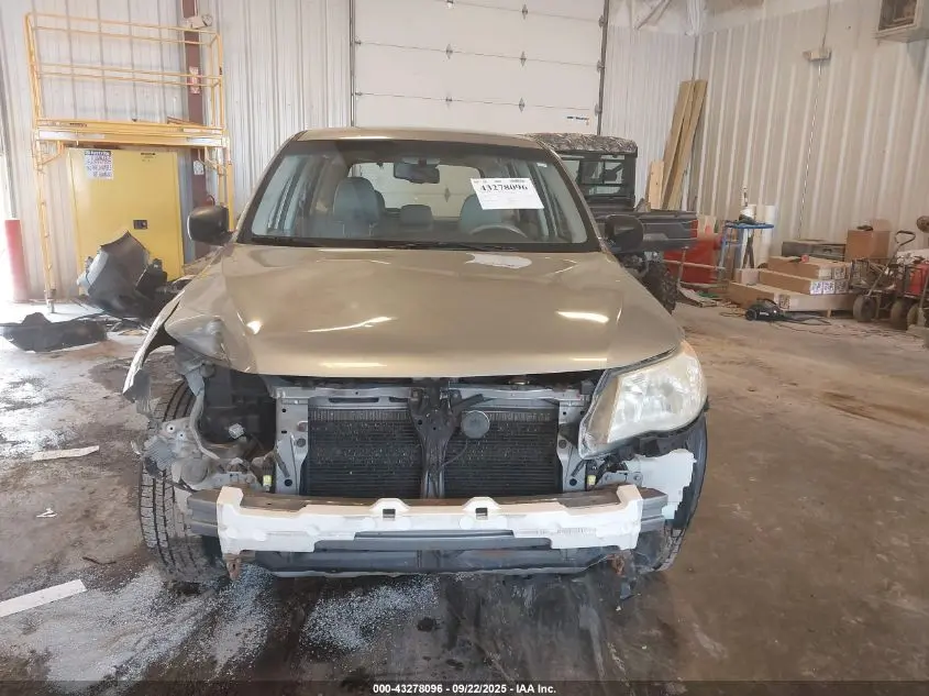 2010 SUBARU FORESTER 2.5X