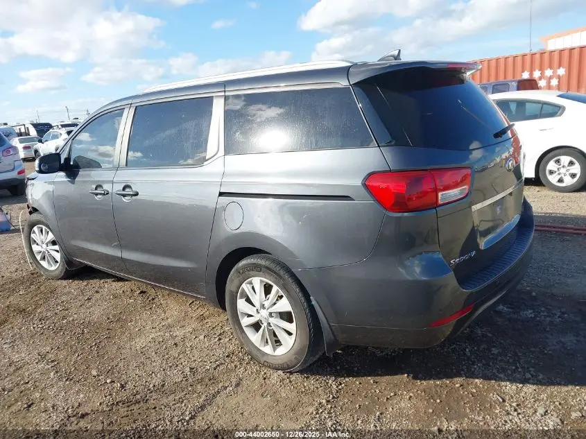 2016 KIA SEDONA LX