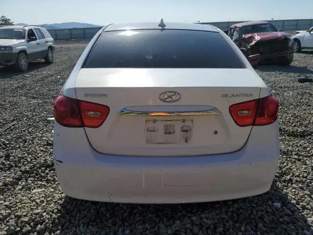 2010 HYUNDAI ELANTRA BLUE  