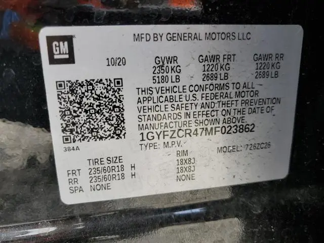 2021 CADILLAC XT4 PREMIUM LUXURY  