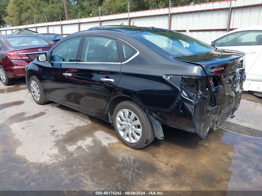 2017 NISSAN SENTRA SV