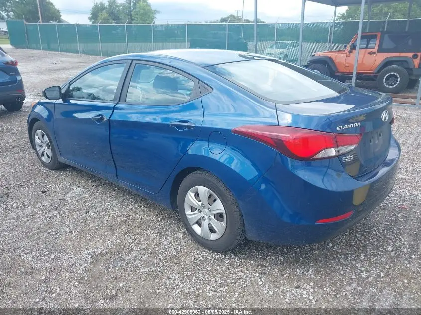 2016 HYUNDAI ELANTRA SE