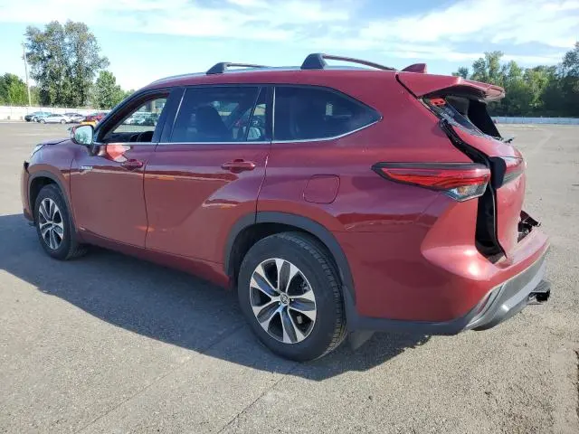 2020 TOYOTA HIGHLANDER HYBRID XLE  