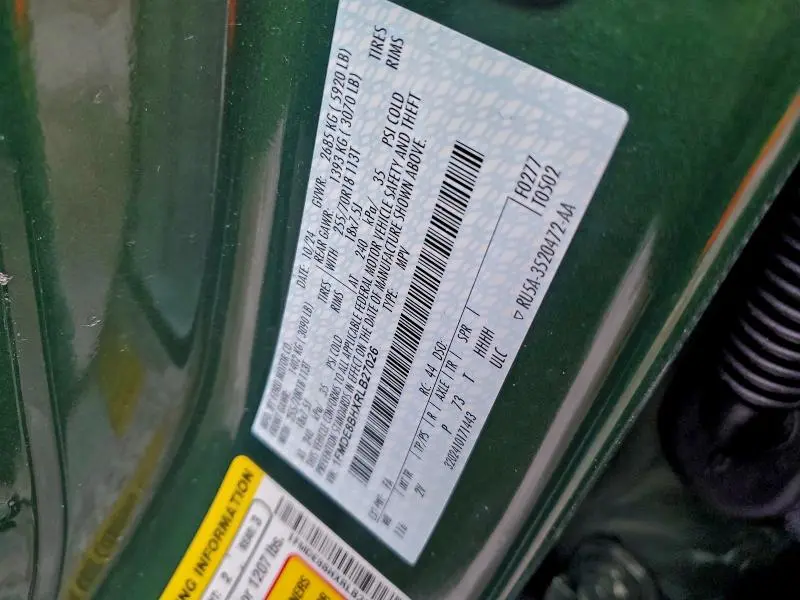 2024 FORD BRONCO OUTER BANKS  