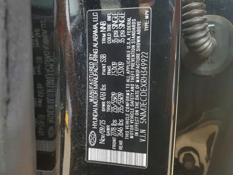 2024 HYUNDAI TUCSON LIMITED  