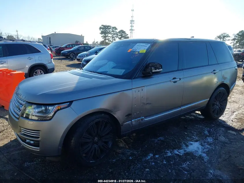 2017 LAND ROVER RANGE ROVER 5.0L V8 SUPERCHARGED AUTOBIOGRAPHY