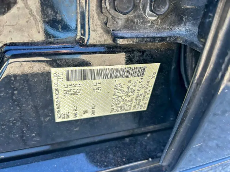 2011 NISSAN ALTIMA BASE  