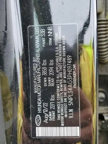 2023 HYUNDAI ELANTRA SEL  