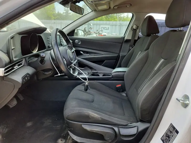 2021 HYUNDAI ELANTRA BLUE  