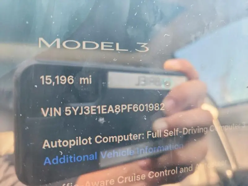 2023 TESLA MODEL 3   
