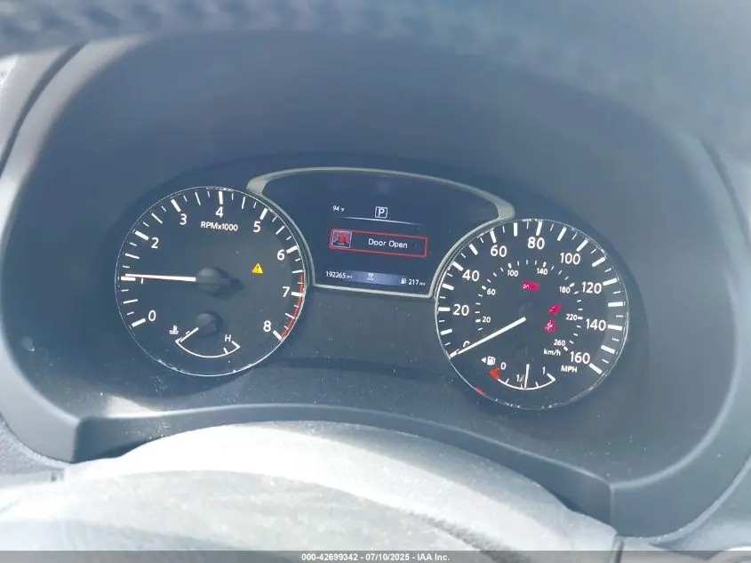 2018 NISSAN ALTIMA 2.5 SR
