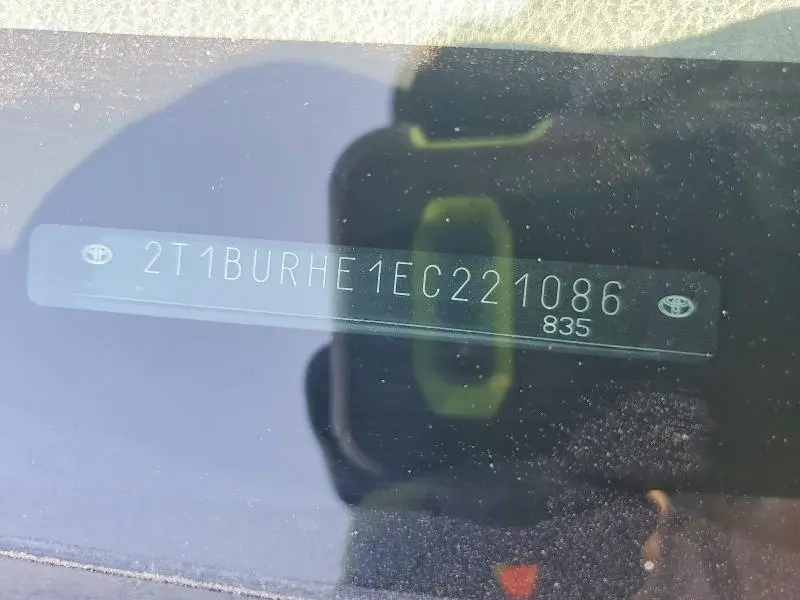 2014 TOYOTA COROLLA S PLUS  