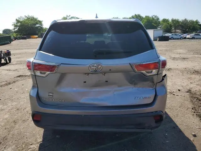 2015 TOYOTA HIGHLANDER XLE  