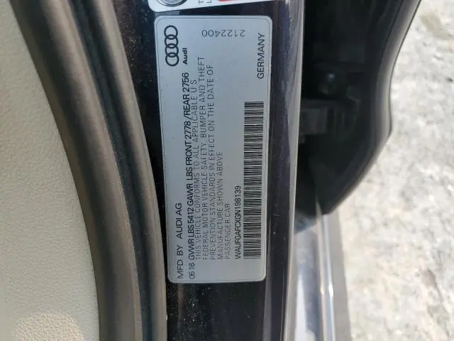 2016 AUDI A6 PREMIUM PLUS  