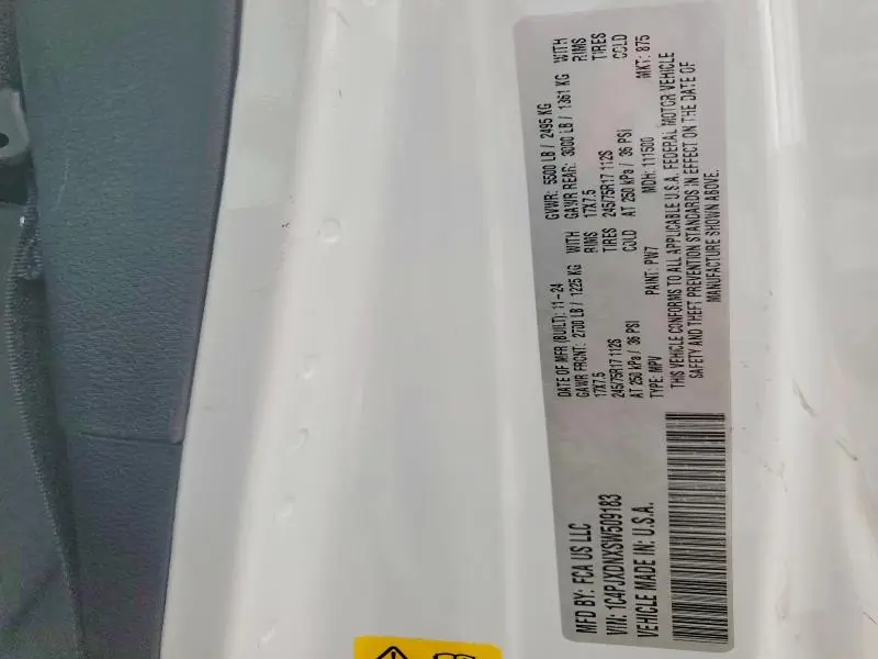 2025 JEEP WRANGLER SPORT  