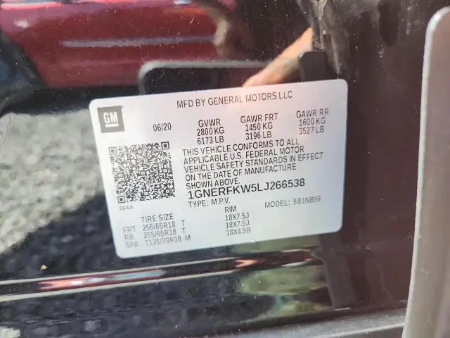 2020 CHEVROLET TRAVERSE   