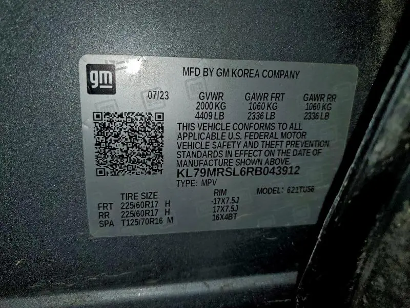 2024 CHEVROLET TRAILBLAZER LT  