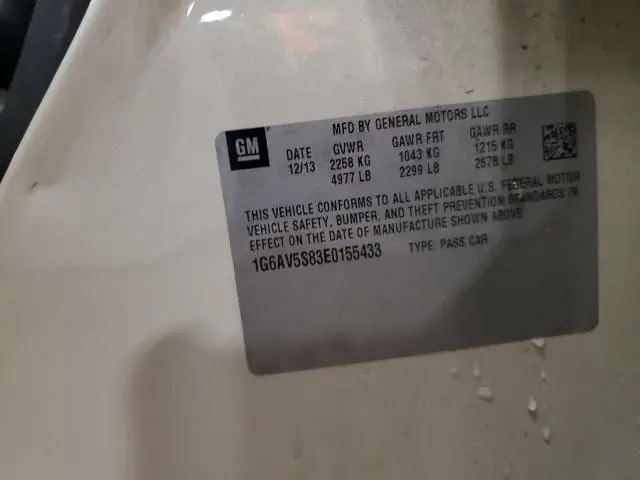 2014 CADILLAC CTS VSPORT PREMIUM  