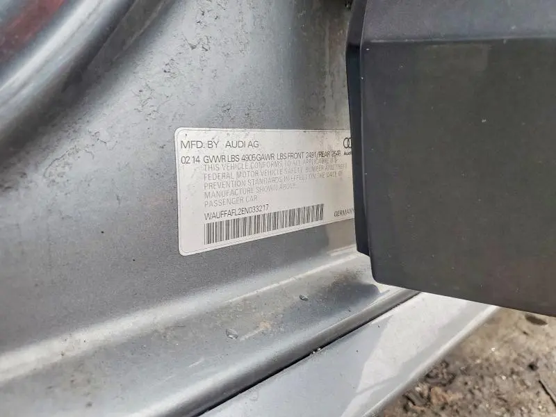 2014 AUDI A4 PREMIUM PLUS  