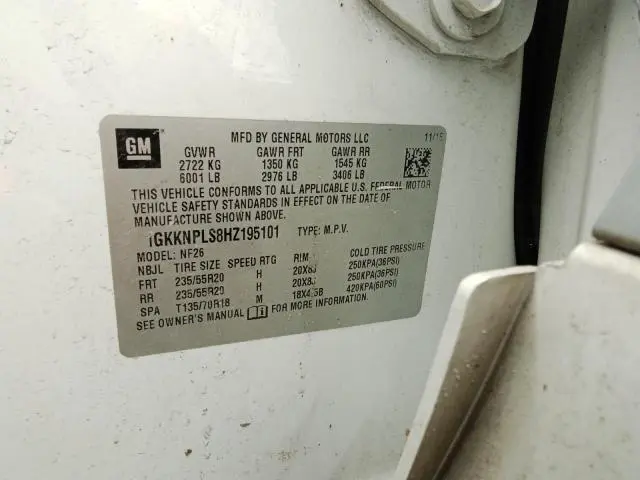 2017 GMC ACADIA DENALI  