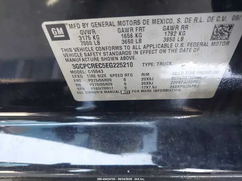 2014 CHEVROLET SILVERADO 1500 LT