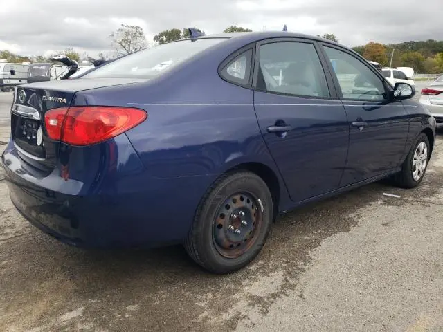2010 HYUNDAI ELANTRA BLUE  