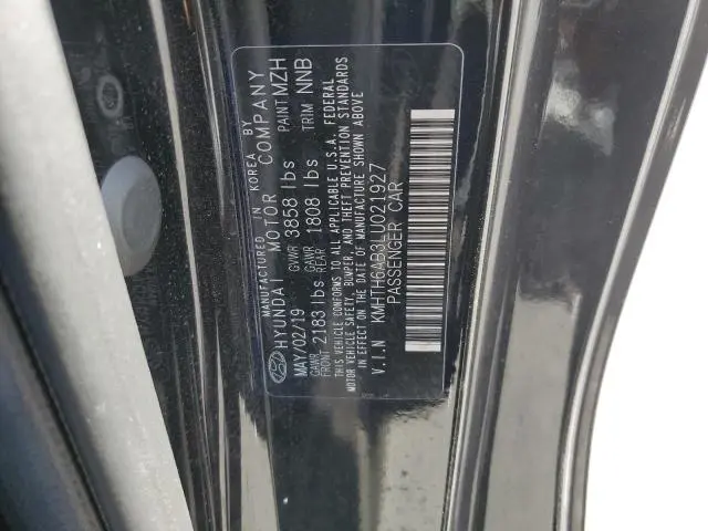 2020 HYUNDAI VELOSTER TURBO  