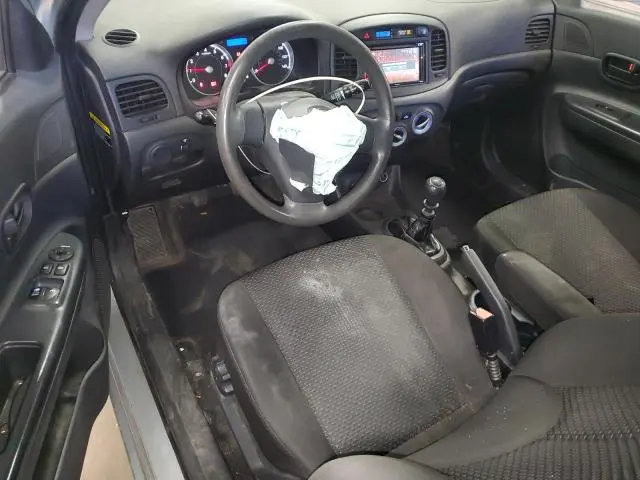 2010 HYUNDAI ACCENT BLUE  